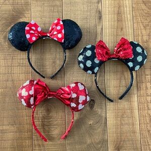Disney | Sequin Minnie Mouse Ears Set